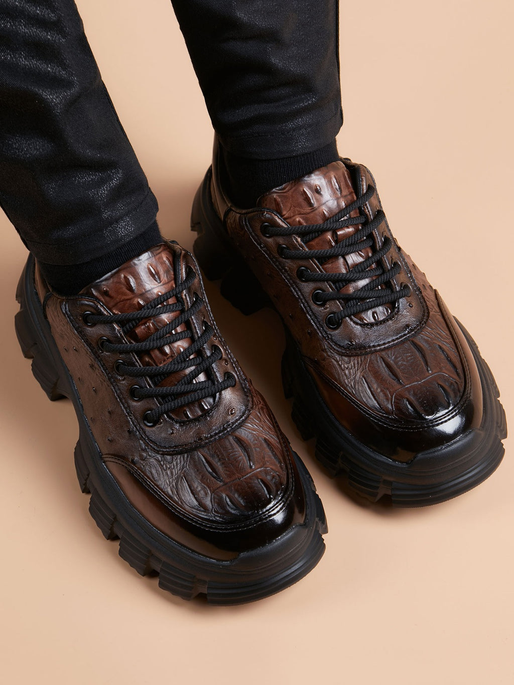 Handcrafted genuine leather shoes product view