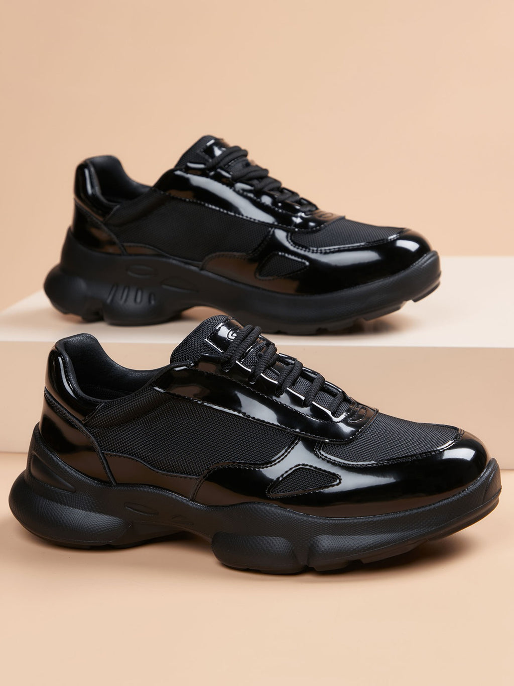 Handcrafted Genuine Leather Men's Derby Shoes - product view 4
