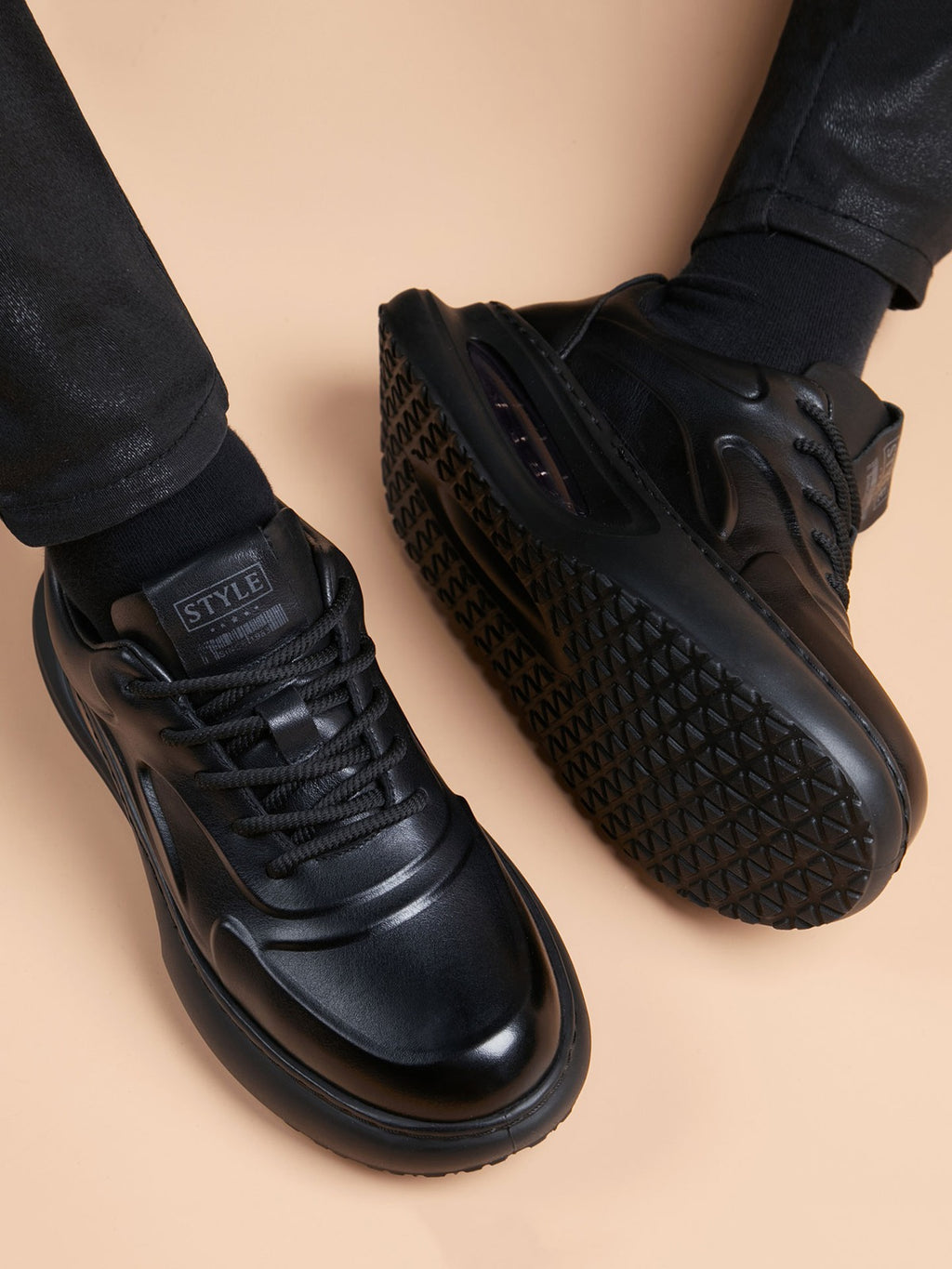 Handcrafted genuine leather shoes product view