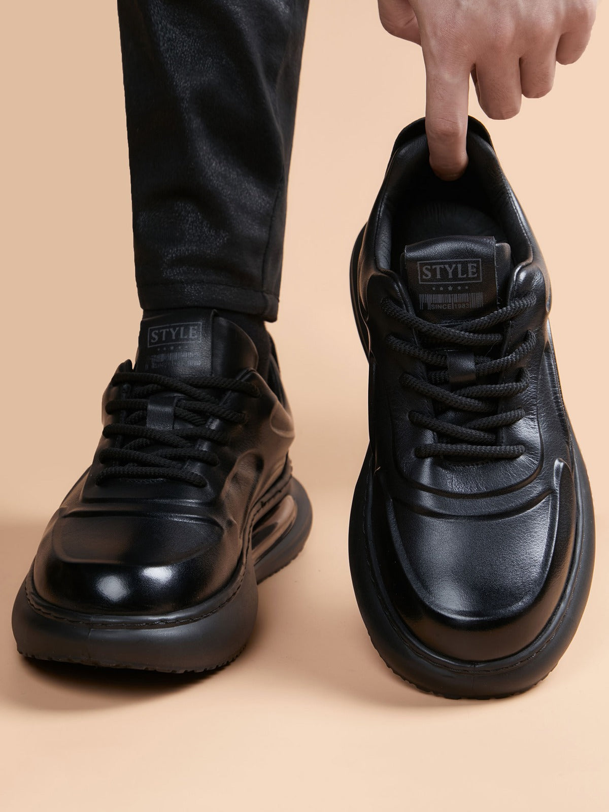 Handcrafted genuine leather shoes product view