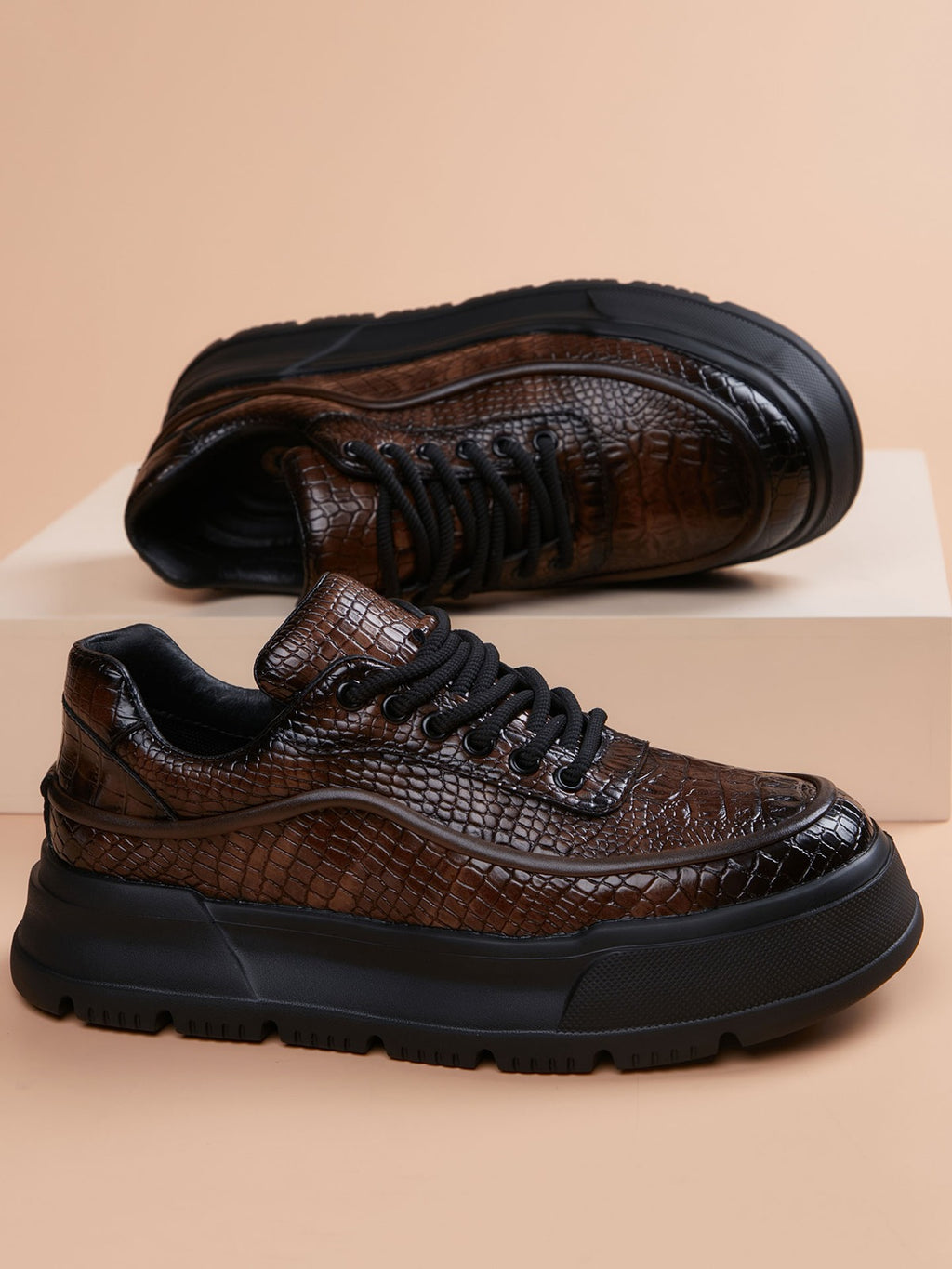 Handcrafted genuine leather shoes product view