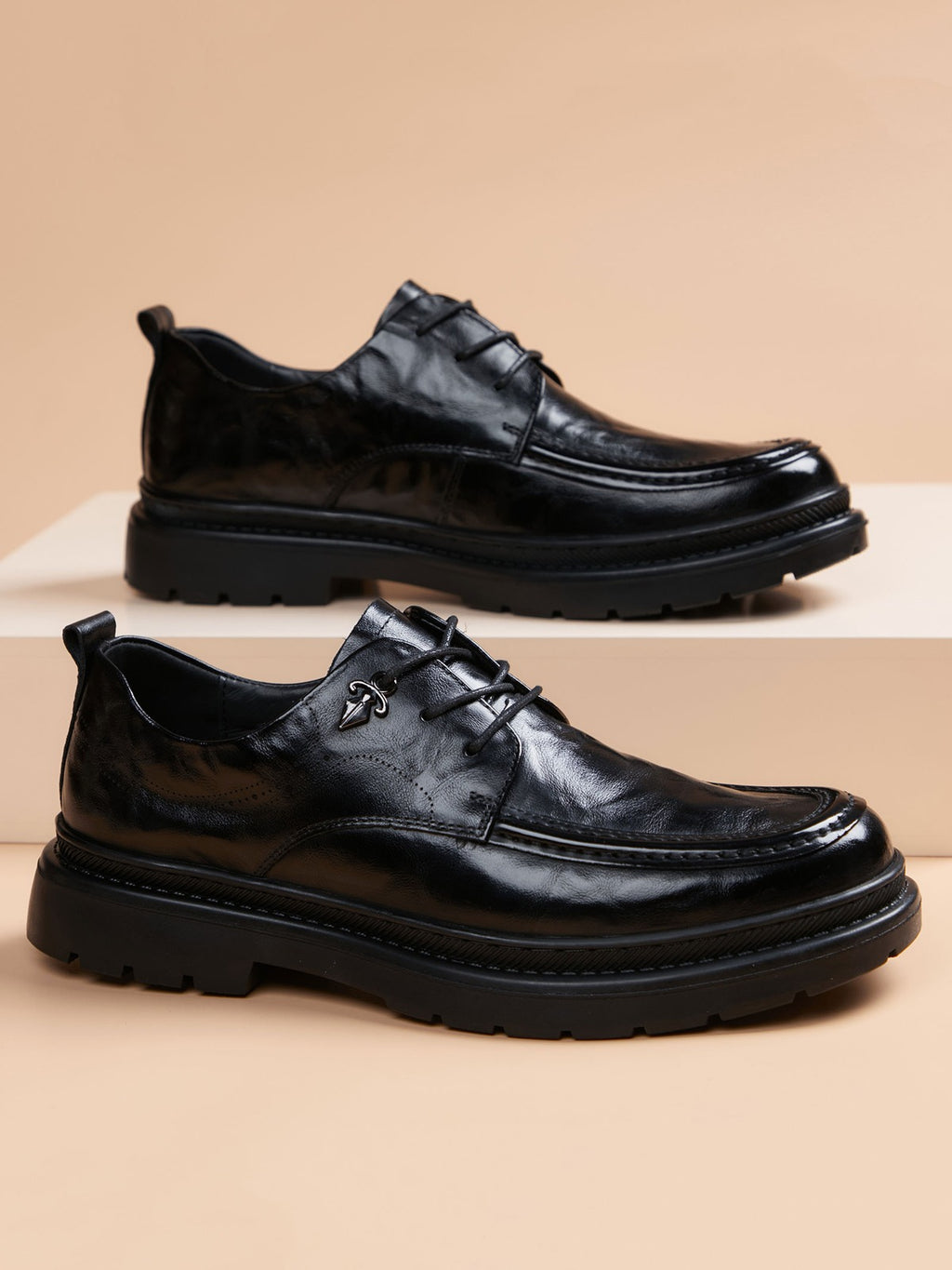 Handcrafted genuine leather shoes product view