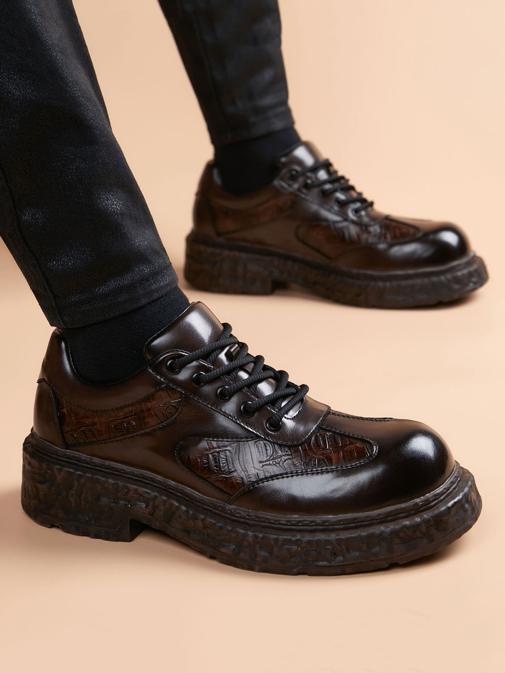 Handcrafted genuine leather shoes product view