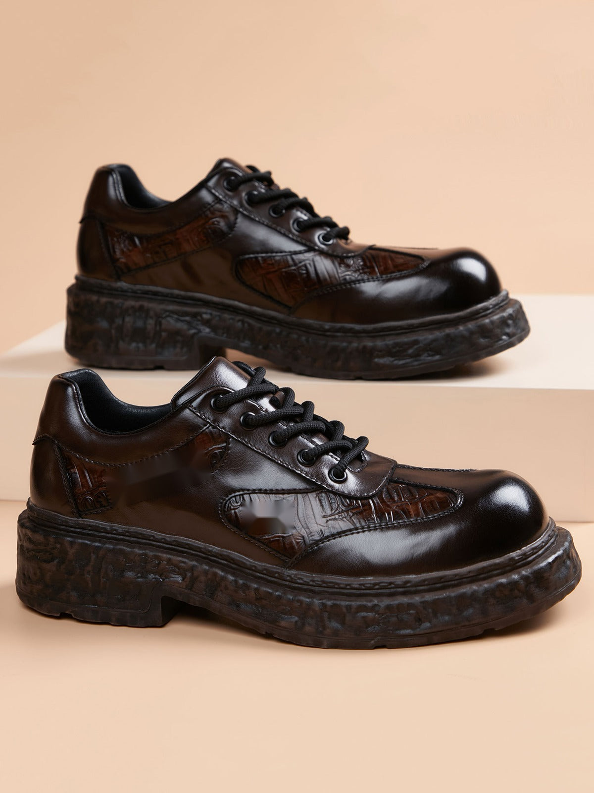 Handcrafted genuine leather shoes product view