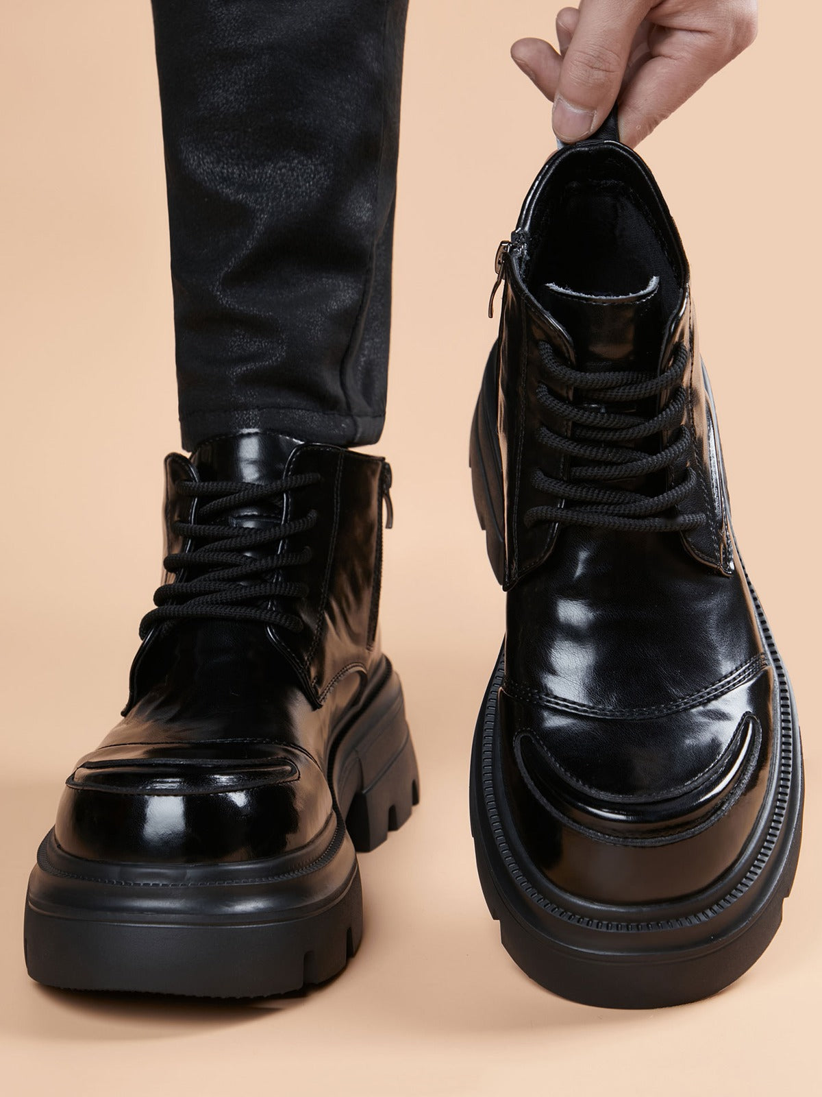 Handcrafted genuine leather shoes product view