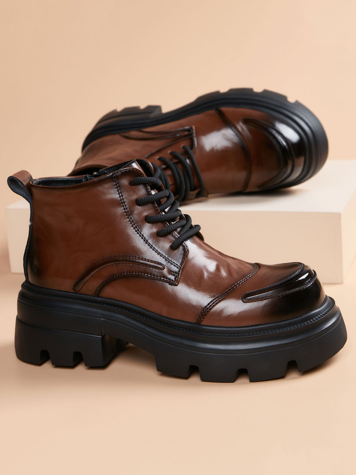Handcrafted genuine leather shoes product view