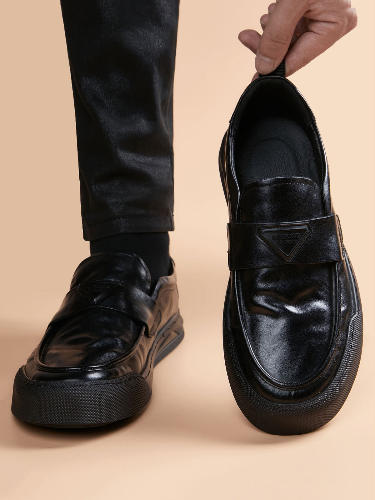 Handcrafted genuine leather shoes product view