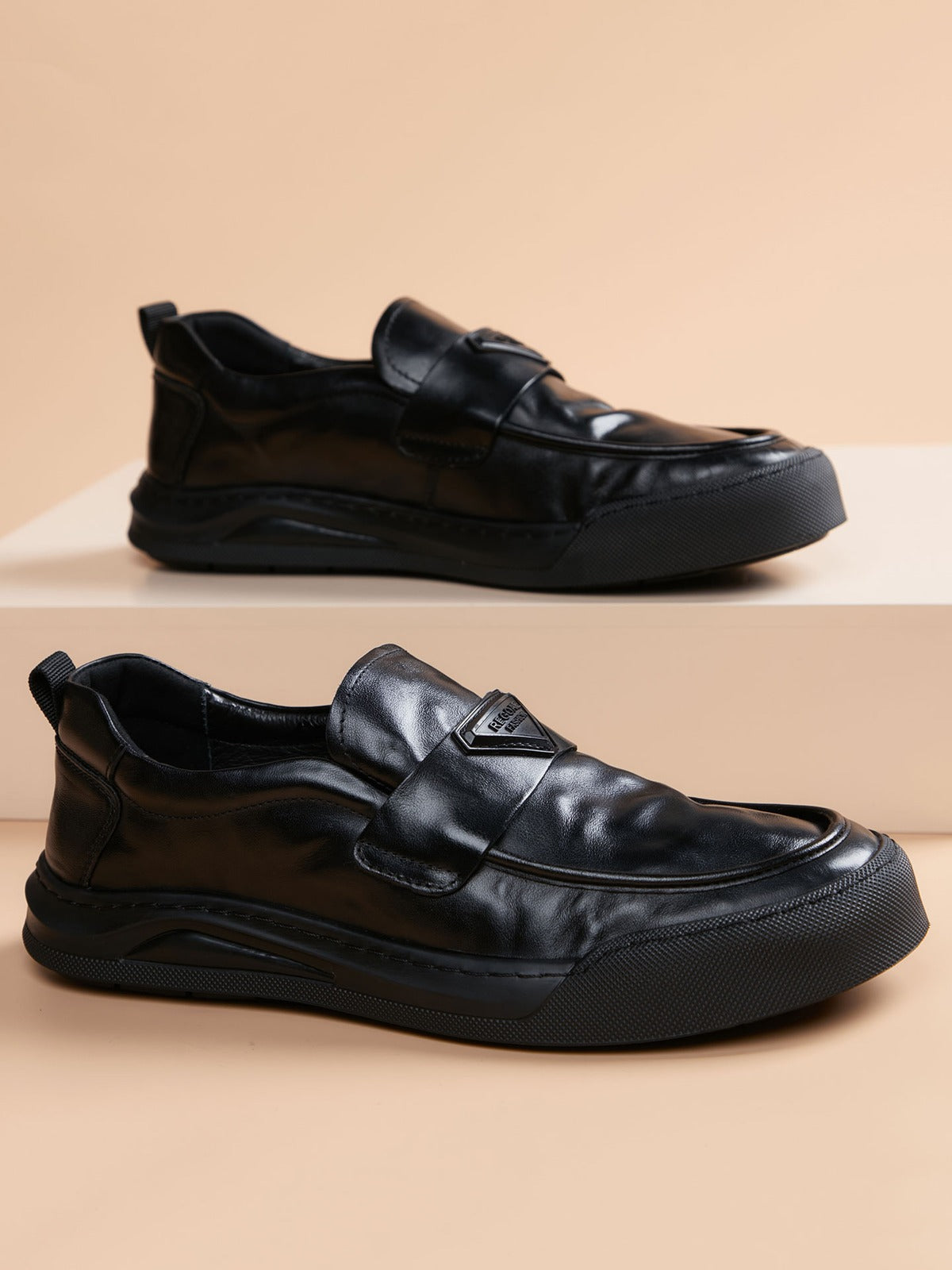 Handcrafted genuine leather shoes product view