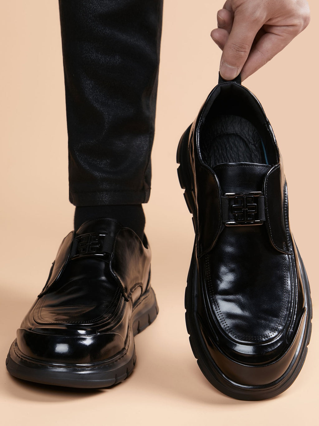 Handcrafted genuine leather shoes product view