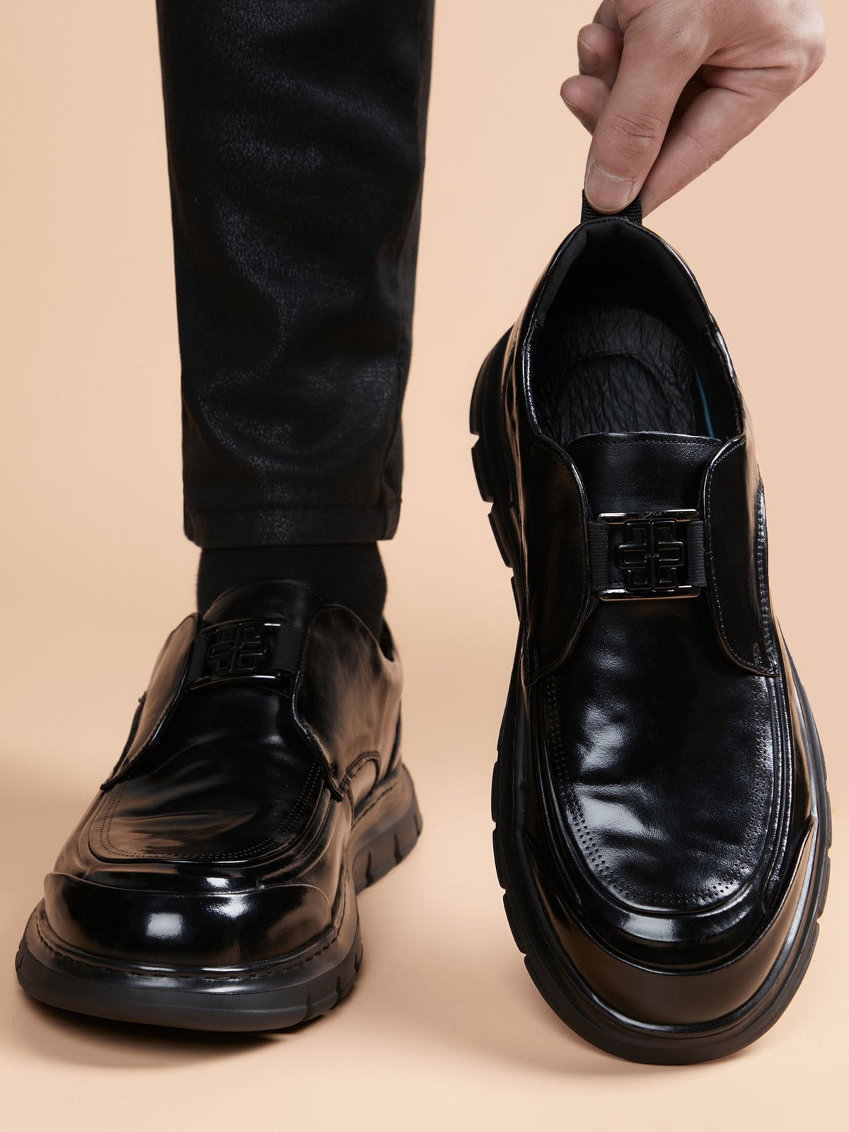 Handcrafted genuine leather shoes product view