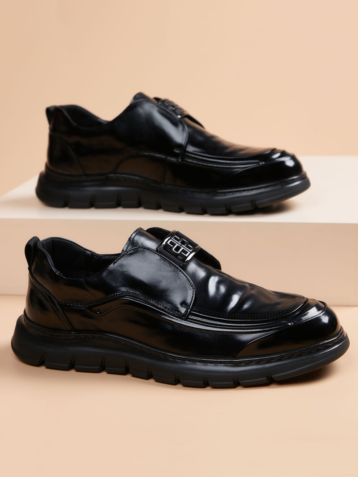Handcrafted genuine leather shoes product view