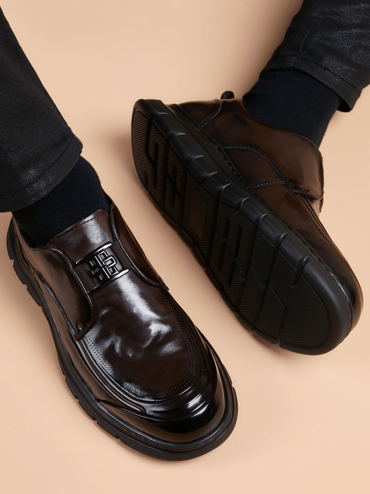 Handcrafted genuine leather shoes product view